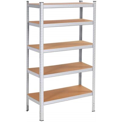 Kovový regál 150x75x30 cm, 5 polic SPRINGOS HA5260 Kovový regál 150x75x30 cm, 5 polic SPRINGOS HA5260