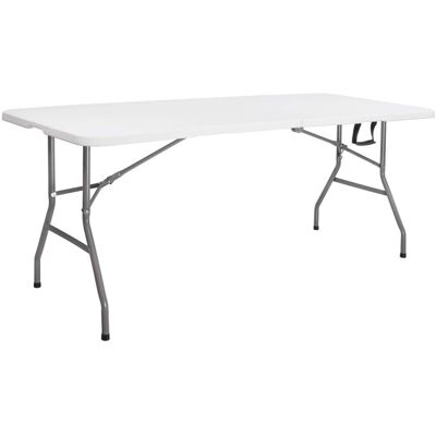 Skládací cateringový stůl 180x74 cm SPRINGOS RAUT GF0108 bílý Skládací cateringový stůl 180x74 cm SPRINGOS RAUT GF0108 bílý