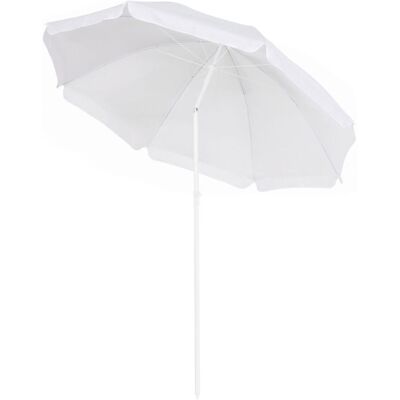 Plážový slunečník 160 cm SPRINGOS BU0027 světle šedý Plážový slunečník 160 cm SPRINGOS BU0027 světle šedý