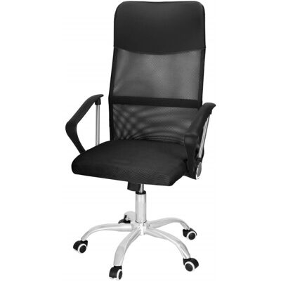 Kancelářská židle ergonomická SPRINGOS HF0033 černá Kancelářská židle ergonomická SPRINGOS HF0033 černá