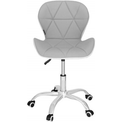 Kancelářská židle ergonomická SPRINGOS HF0023 šedo-bílá Kancelářská židle ergonomická SPRINGOS HF0023 šedo-bílá