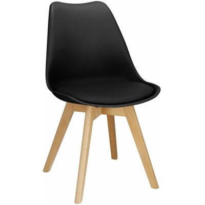 Designová židle SPRINGOS VERDE DC0015 černá Designová židle SPRINGOS VERDE DC0015 černá