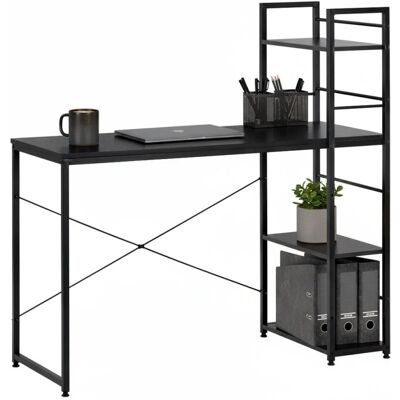 Psací stůl 120x48x122 cm SPRINGOS HF0046 černý Psací stůl 120x48x122 cm SPRINGOS HF0046 černý