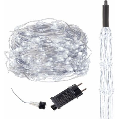 Springos LED Nano Vodopád - 2m, 300LED, 8 funkcí, IP44, studená bílá Springos LED Nano Vodopád - 2m, 300LED, 8 funkcí, IP44, studená bílá