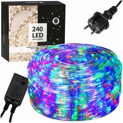 Springos LED světelná hadice - 21,5m, 480LED, 8 funkcí, IP44, multicolor Springos LED světelná hadice - 21,5m, 480LED, 8 funkcí, IP44, multicolor