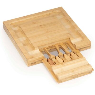 Servírovací prkénko 33x33cm SPRINGOS KI0168 přírodní Servírovací prkénko 33x33cm SPRINGOS KI0168 přírodní