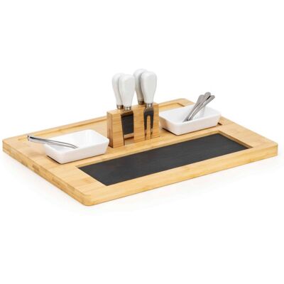 Servírovací prkénko 40x30 cm 14ks SPRINGOS KI0166 hnědé Servírovací prkénko 40x30 cm 14ks SPRINGOS KI0166 hnědé