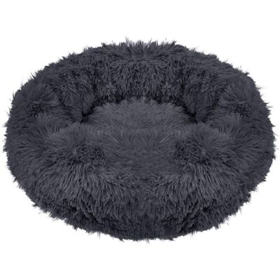 Pelíšek pro psa / kočku 100 cm, tmavě šedý SPRINGOS ROYAL Pelíšek pro psa / kočku 100 cm, tmavě šedý SPRINGOS ROYAL