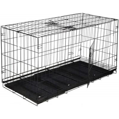 Klec pro zvířata 130x70x61 cm kovová SPRINGOS PA1082 Klec pro zvířata 130x70x61 cm kovová SPRINGOS PA1082