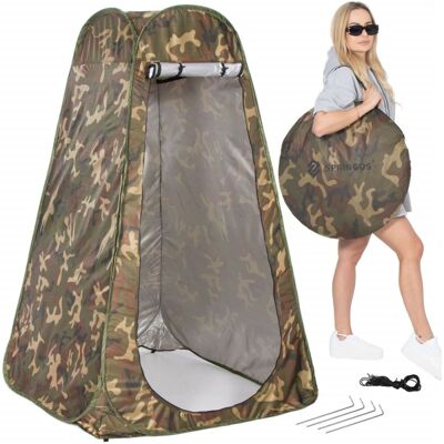 Samorozkládací stan 120x120x190 cm, khaki SPRINGOS PT027 Samorozkládací stan 120x120x190 cm, khaki SPRINGOS PT027