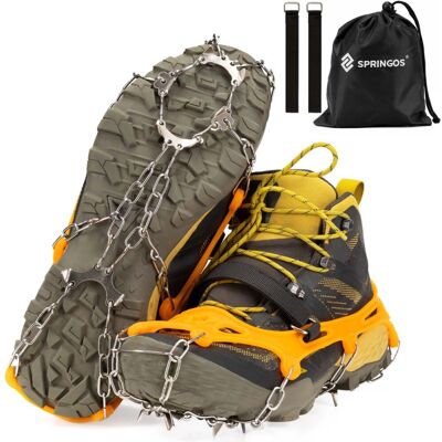 Protiskluzové návleky na boty SPRINGOS CS0168 vel. 40-45 Protiskluzové návleky na boty SPRINGOS CS0168 vel. 40-45