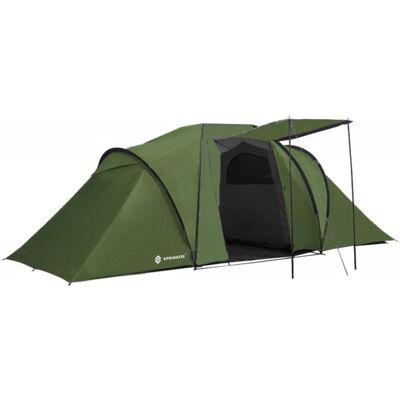 Turistický stan pro 4 osoby SPRINGOS MONTEVERA zelený Turistický stan pro 4 osoby SPRINGOS MONTEVERA zelený