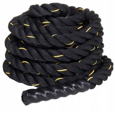 Posilovací lano 9m SPRINGOS BATTLE ROPE Posilovací lano 9m SPRINGOS BATTLE ROPE