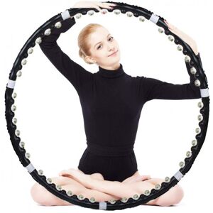 Hula Hop obruč 85 cm SPRINGOS BALLS černá Hula Hop obruč 85 cm SPRINGOS BALLS černá