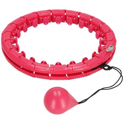 Hula hoop obruč se závažím SPRINGOS FA1072 růžová Hula hoop obruč se závažím SPRINGOS FA1072 růžová