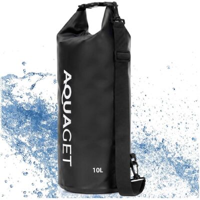 Springos Nepromokavý vak 10l AQUAGET AQ0021 černý Springos Nepromokavý vak 10l AQUAGET AQ0021 černý