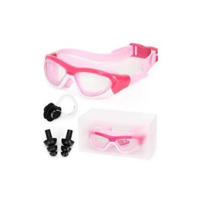 Springos Dětské plavecké brýle set AQUAGET AQ0016 růžové Springos Dětské plavecké brýle set AQUAGET AQ0016 růžové