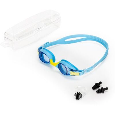 Springos Dětské plavecké brýle set AQUAGET AQ0014 modré Springos Dětské plavecké brýle set AQUAGET AQ0014 modré