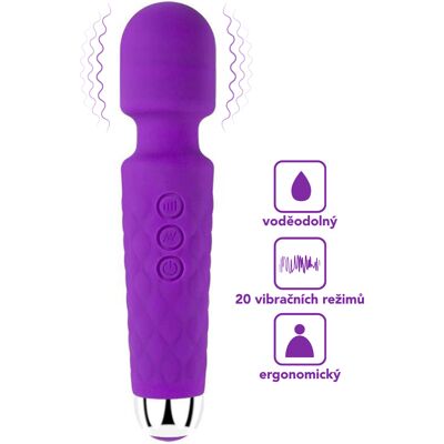 Wellife Masážní vibrátor APHRODITES WAND Q-8201B Wellife Masážní vibrátor APHRODITES WAND Q-8201B