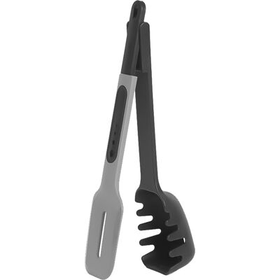 De Gusto Univerzální kuchyňské náčiní COOKI 8v1, 27 cm, silikon, černo-šedá De Gusto Univerzální kuchyňské náčiní COOKI 8v1, 27 cm, silikon, černo-šedá