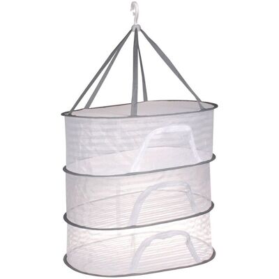 De Gusto Závěsná sušící síť 3 patra 70 x 60 x 50 cm De Gusto Závěsná sušící síť 3 patra 70 x 60 x 50 cm