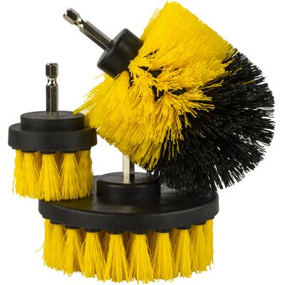 Profi Tools Čisticí kartáče do vrtačky sada 3 ks Profi Tools Čisticí kartáče do vrtačky sada 3 ks