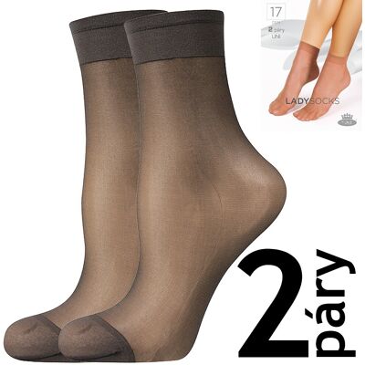 Boma LADY socks 17 DEN punčochové ponožky Lady B - 12 párů UNI fumo Dámské Boma LADY socks 17 DEN punčochové ponožky Lady B - 12 párů UNI fumo Dámské