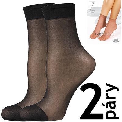 Boma LADY socks 17 DEN punčochové ponožky Lady B - 12 párů UNI černá Dámské Boma LADY socks 17 DEN punčochové ponožky Lady B - 12 párů UNI černá Dámské