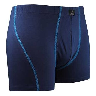 KAMIL pánské elastické boxerky Lonka tm. modrá XL Pánské KAMIL pánské elastické boxerky Lonka tm. modrá XL Pánské