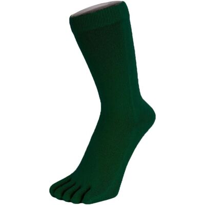 MEN PLAIN prstové ponožky ToeToe zelená Pánské MEN PLAIN prstové ponožky ToeToe zelená Pánské