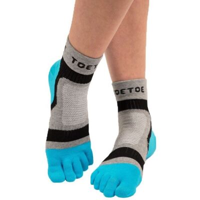 LIGHT RUNNER běžecké prstové ponožky ToeToe tyrkysová S Pánské LIGHT RUNNER běžecké prstové ponožky ToeToe tyrkysová S Pánské