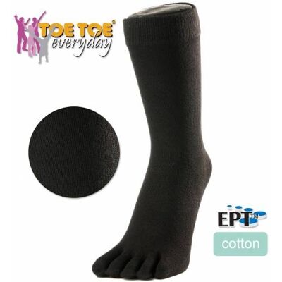 CLASSIC prstové ponožky ToeToe černá Pánské CLASSIC prstové ponožky ToeToe černá Pánské