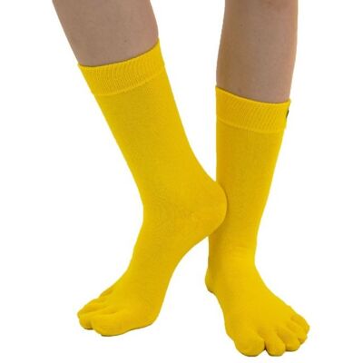 CLASSIC prstové ponožky ToeToe žlutá Pánské CLASSIC prstové ponožky ToeToe žlutá Pánské