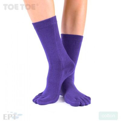 CLASSIC prstové ponožky ToeToe fialová Pánské CLASSIC prstové ponožky ToeToe fialová Pánské