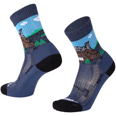 TATRAN TROSKY vysoké merino ponožky Moose modrá XXL Pánské TATRAN TROSKY vysoké merino ponožky Moose modrá XXL Pánské