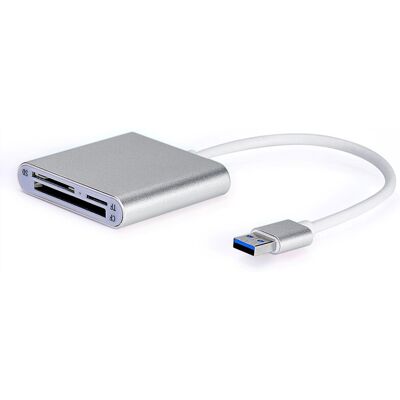 TopQ Čtečka karet CR10 Micro SD + SD + CF - USB 3.0 TopQ Čtečka karet CR10 Micro SD + SD + CF - USB 3.0