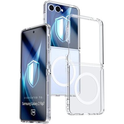 3mk Clear Case pro Samsung Galaxy Z Flip7 Průhledný 3mk Clear Case pro Samsung Galaxy Z Flip7 Průhledný