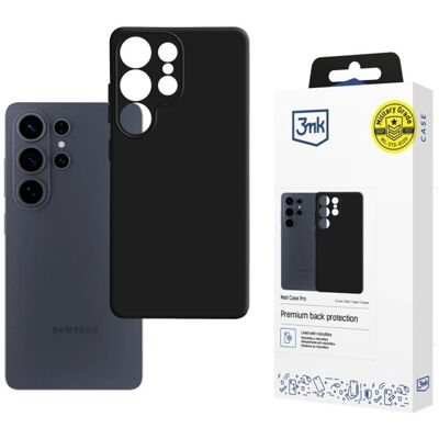 3mk Matt Case Pro - matné pouzdro pro Samsung Galaxy S26 Ultra - černé 3mk Matt Case Pro - matné pouzdro pro Samsung Galaxy S26 Ultra - černé