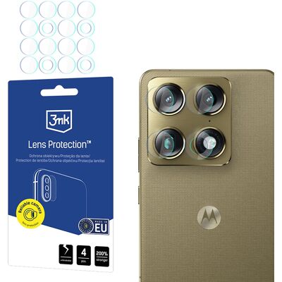 Ochranné sklo na fotoaparát 3mk - Lens Protection (4 pack) - Motorola Signature Průhledné Ochranné sklo na fotoaparát 3mk - Lens Protection (4 pack) - Motorola Signature Průhledné