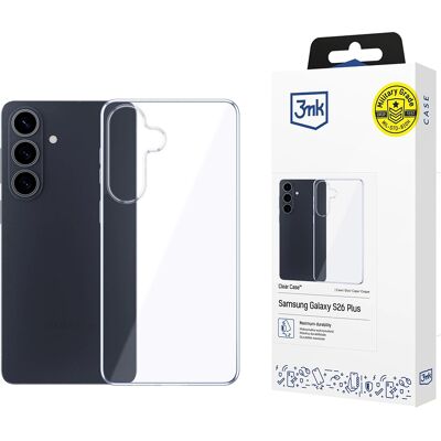 Kryt 3mk Clear Case - Samsung Galaxy S26 Plus průhledný Kryt 3mk Clear Case - Samsung Galaxy S26 Plus průhledný