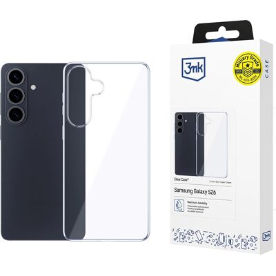 Kryt 3mk Clear Case - Samsung Galaxy S26 průhledný Kryt 3mk Clear Case - Samsung Galaxy S26 průhledný
