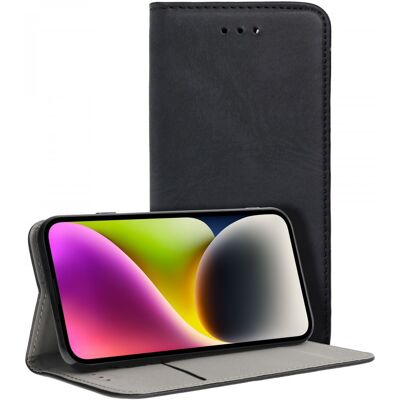 TopQ Pouzdro pro Samsung S25 Smart Magneto černé TopQ Pouzdro pro Samsung S25 Smart Magneto černé