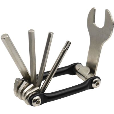 TopQ Sada cyklistického nářadí Multitool FSBRK-335 černý TopQ Sada cyklistického nářadí Multitool FSBRK-335 černý