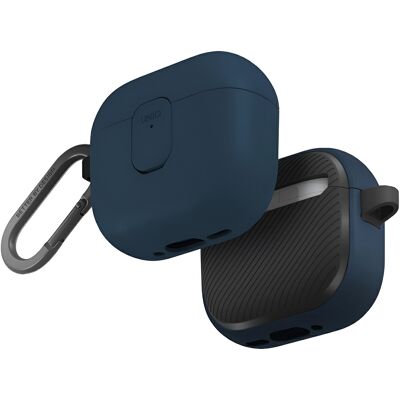 Kryt UNIQ Clyde Series AirPods 4 modročerný Kryt UNIQ Clyde Series AirPods 4 modročerný