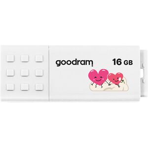 Flash disk GOODRAM UME3 16GB USB 3.2 Gen 1 White Valentine Flash disk GOODRAM UME3 16GB USB 3.2 Gen 1 White Valentine