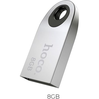 Flash disk 8GB USB 2.0 (USB-A) Hoco mini UD9 stříbrná Flash disk 8GB USB 2.0 (USB-A) Hoco mini UD9 stříbrná