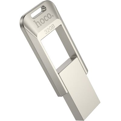 Flash disk Hoco UD16 USB 3.0 USB-A 32 GB niklový Flash disk Hoco UD16 USB 3.0 USB-A 32 GB niklový