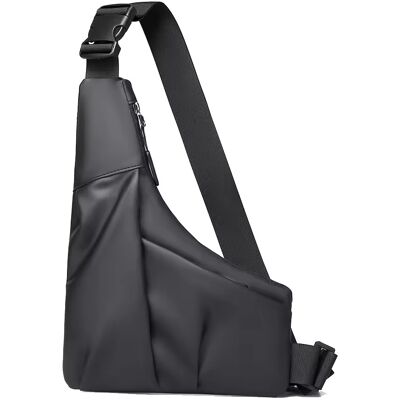 TopQ Univerzální sportovní crossbody taška přes rameno černá TopQ Univerzální sportovní crossbody taška přes rameno černá