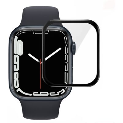 TopQ Tvrzené sklo HARD PMMA Full Glue Watch Protector pro Apple Watch Series 7 45 mm TopQ Tvrzené sklo HARD PMMA Full Glue Watch Protector pro Apple Watch Series 7 45 mm