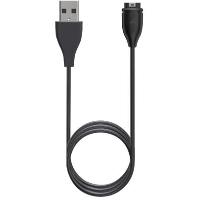 TopQ Nabíjecí kabel pro chytrý náramek Garmin USB kabel černý TopQ Nabíjecí kabel pro chytrý náramek Garmin USB kabel černý